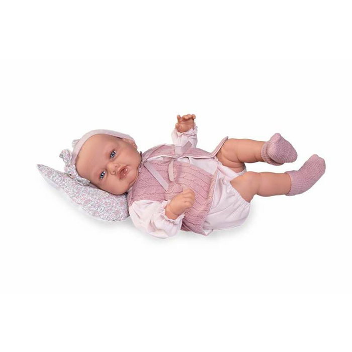 Antonio Juan Muñeca Babydoo posturitas con chaleco 50 cm