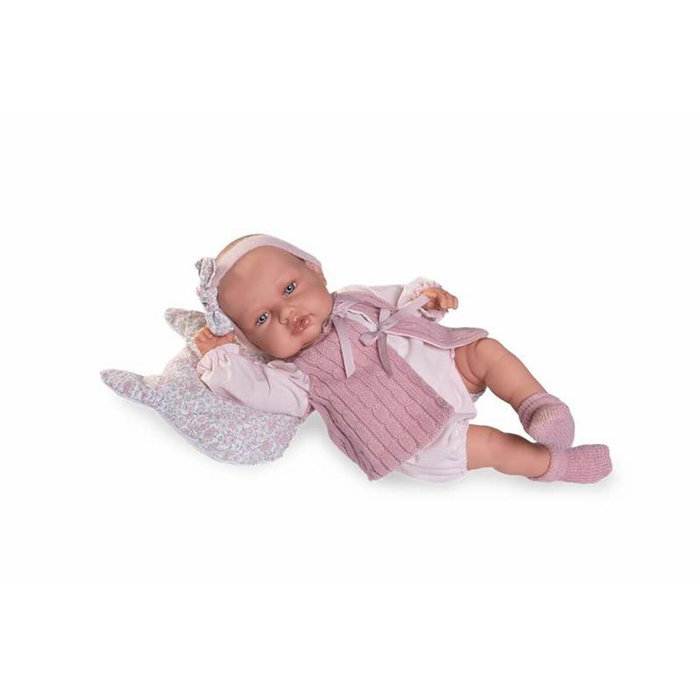 Antonio Juan Muñeca Babydoo posturitas con chaleco 50 cm