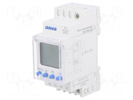 ORNO Programador electrónico para riel DIN OR-PRE-433