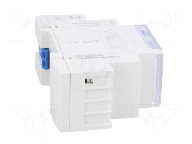 ORNO Programador electrónico para riel DIN OR-PRE-433