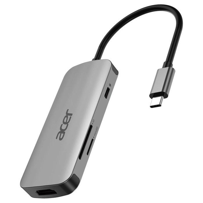 Acer 7in1 Type C Dongle Plata Acer 7in1 Type C Dongle Plata