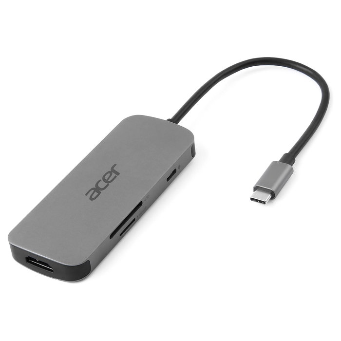 Acer 7in1 Type C Dongle Plata Acer 7in1 Type C Dongle Plata