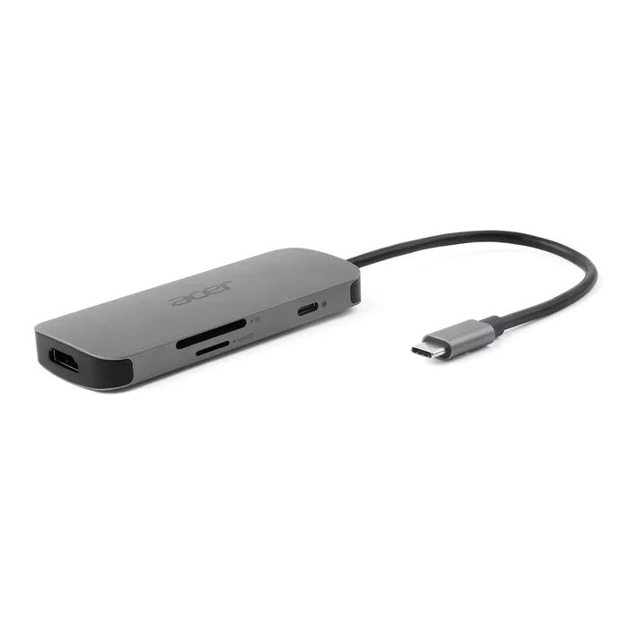 Acer 7in1 Type C Dongle Plata Acer 7in1 Type C Dongle Plata