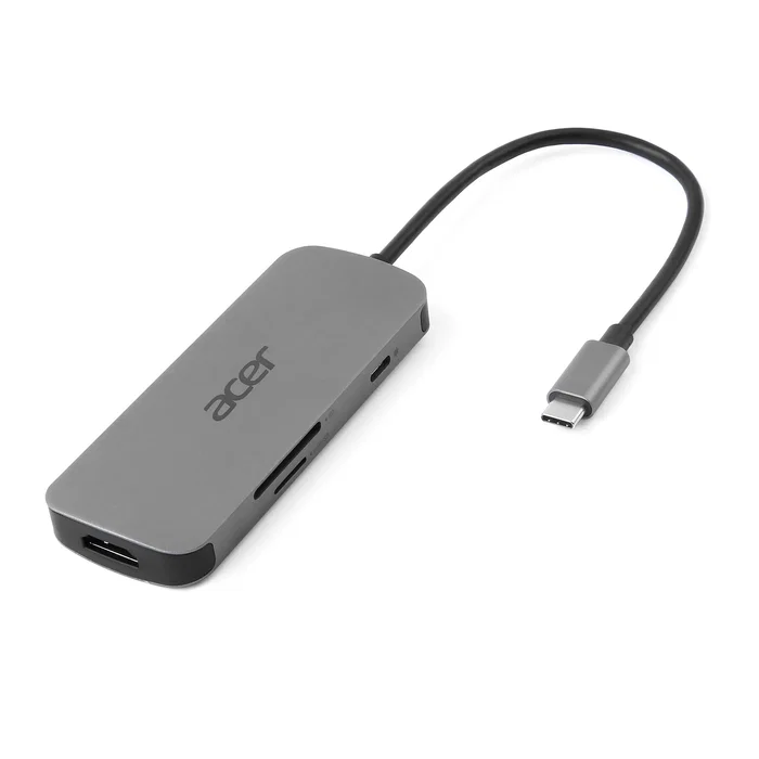 Acer 7in1 Type C Dongle Plata Acer 7in1 Type C Dongle Plata
