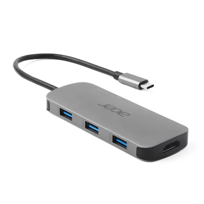 Acer 7in1 Type C Dongle Plata Acer 7in1 Type C Dongle Plata