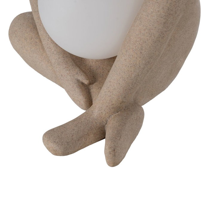 Ixia Lámpara de Mesa Mujer Blanco Resina