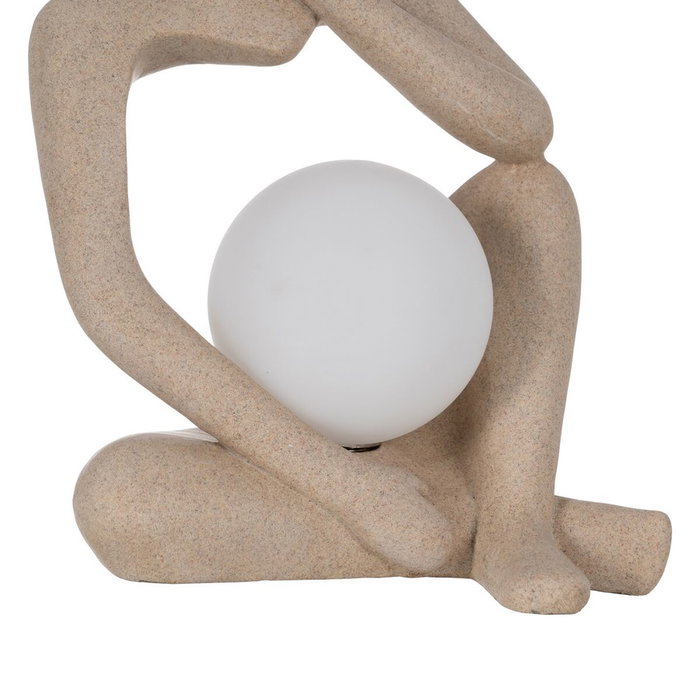 Ixia Lámpara de Mesa Mujer Blanco Resina