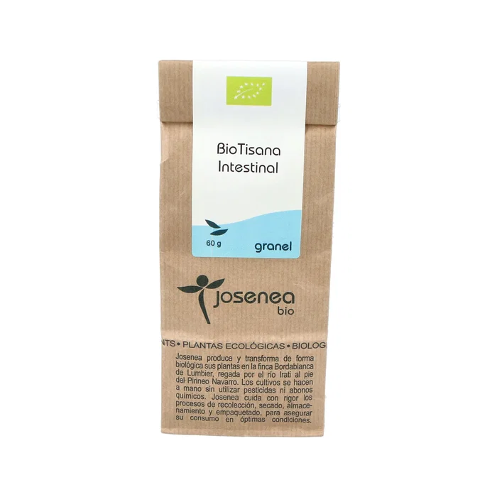 JOSENEA Especial Intestinal Bio - Tisana para Regular el Tránsito Intestinal - 60 Gr JOSENEA Especial Intestinal Bio - Tisana para Regular el Tránsito Intestinal - 60 Gr