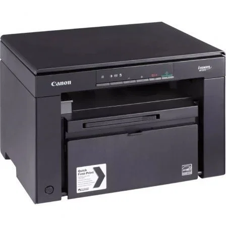 Canon I-SENSYS MF3010 Impresora Láser Multifunción Monocromo Negra 5252B004 - 18 ppm, Escáner, Copiadora, Ahorro Energético