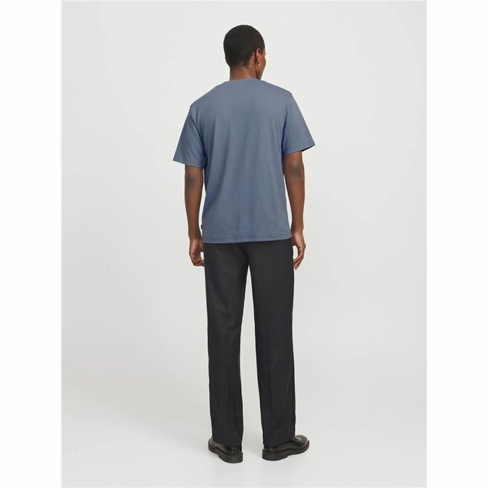 Camiseta de Manga Corta Hombre Jack & Jones Jprblachad Brandingw Neck
