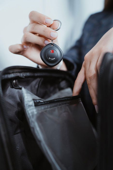 Verbatim MYF-01 My Finder Rastreador Bluetooth 1 Unidad Negro