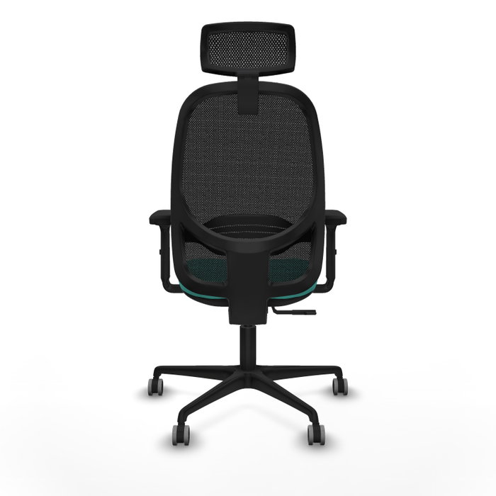 PIQUERAS Y CRESPO Silla de oficina Cilanco con mecanismo Sincro, Turquesa y Negro PIQUERAS Y CRESPO Silla de oficina Cilanco con mecanismo Sincro, Turquesa y Negro