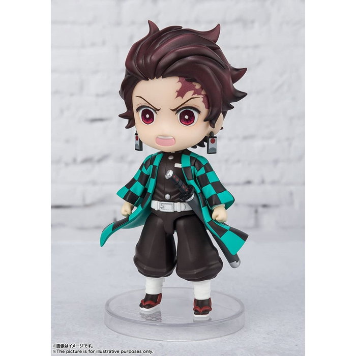 Tamashii Nations Figura Tanjiro Kamado Ver. Water Breathing Kimetsu No Yaiba (Demon Slayer) Figuarts Mini 9cm PVC