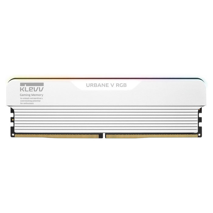 KLEVV Urban V RGB 32GB (16GBx2) 6000 CL28 Blanco KLEVV Urban V RGB 32GB (16GBx2) 6000 CL28 Blanco