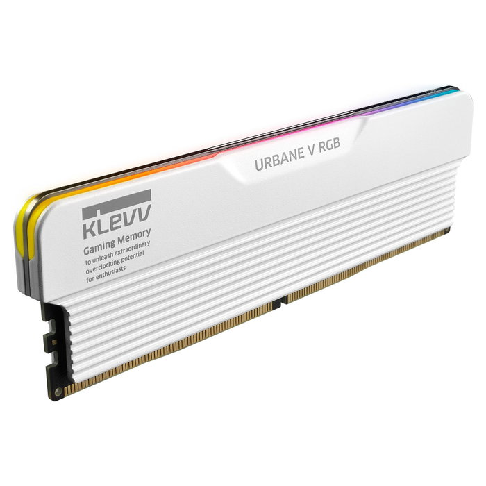 KLEVV Urban V RGB 32GB (16GBx2) 6000 CL28 Blanco KLEVV Urban V RGB 32GB (16GBx2) 6000 CL28 Blanco