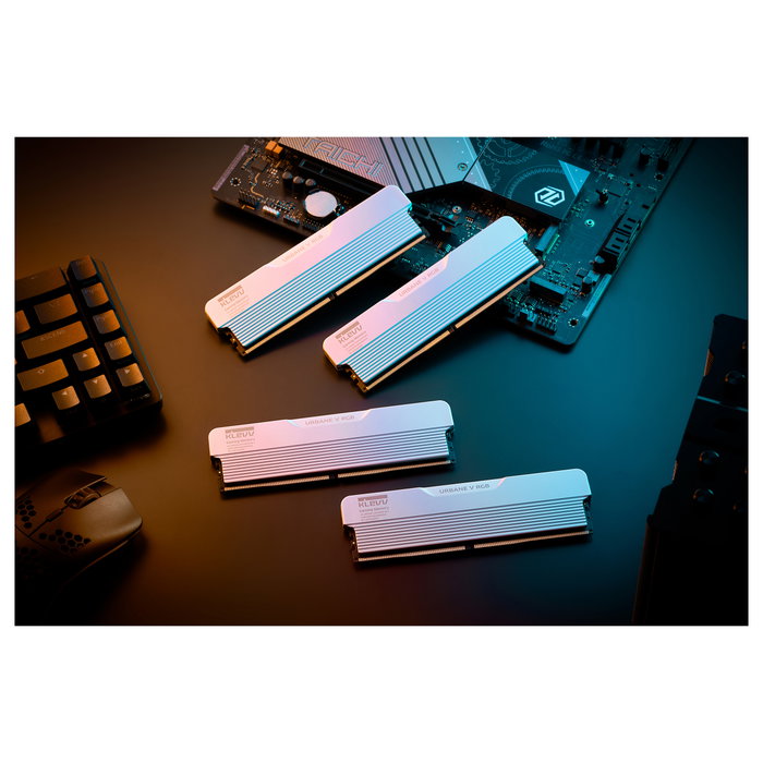 KLEVV Urban V RGB 32GB (16GBx2) 6000 CL28 Blanco KLEVV Urban V RGB 32GB (16GBx2) 6000 CL28 Blanco