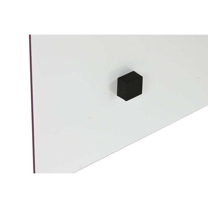 DKD Home Decor Cuadro de Cristal Templado Fotoimpreso Rosa 120x120x4 cm