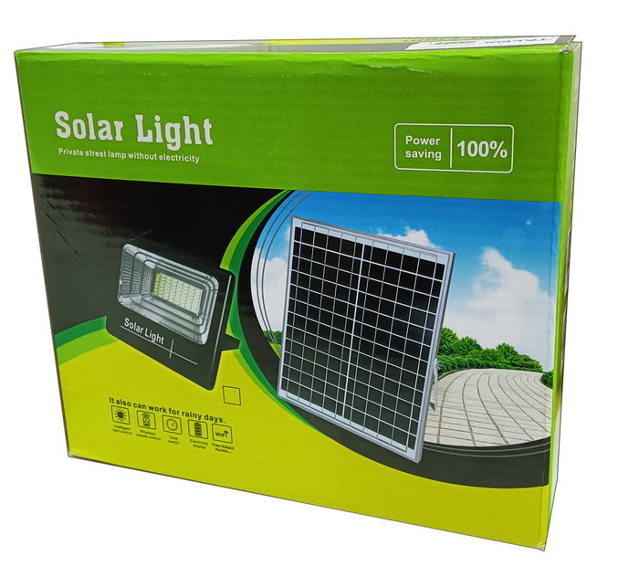 TALOX Foco + Panel Solar LED c/Control Remoto 25 W GY-RSF-001 TALOX Foco + Panel Solar LED c/Control Remoto 25 W GY-RSF-001