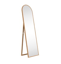 DKD Home Decor Espejo de Vestidor Pino y Cristal Marrón 50x3x180 cm