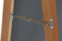 DKD Home Decor Espejo de Vestidor Pino y Cristal Marrón 50x3x180 cm