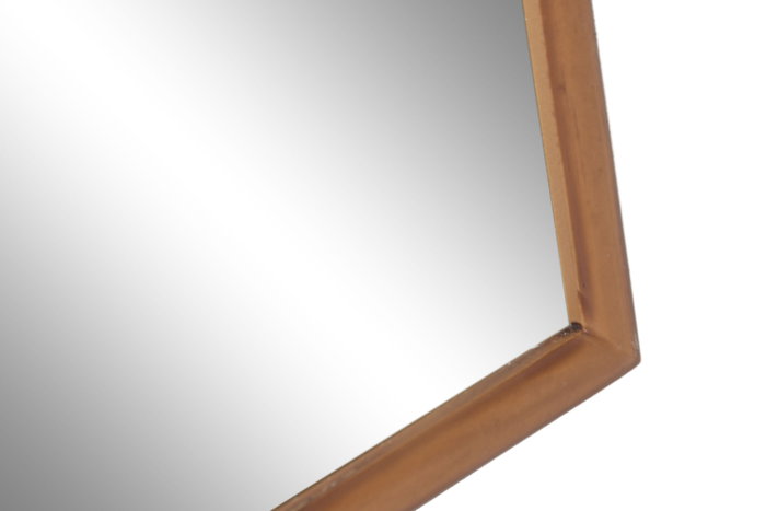 DKD Home Decor Espejo de Vestidor Pino y Cristal Marrón 50x3x180 cm