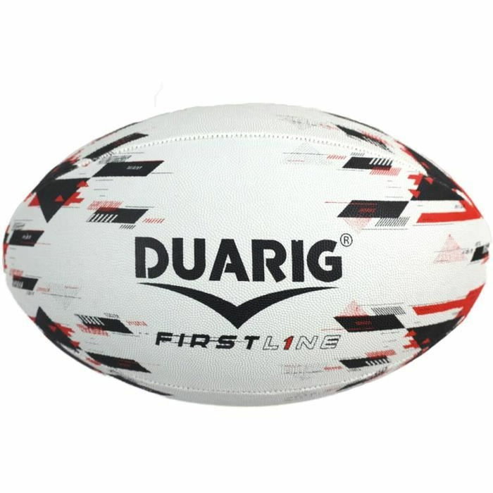 Duarig Balón de rugby Primera línea Negro y rojo T5 Duarig Balón de rugby Primera línea Negro y rojo T5