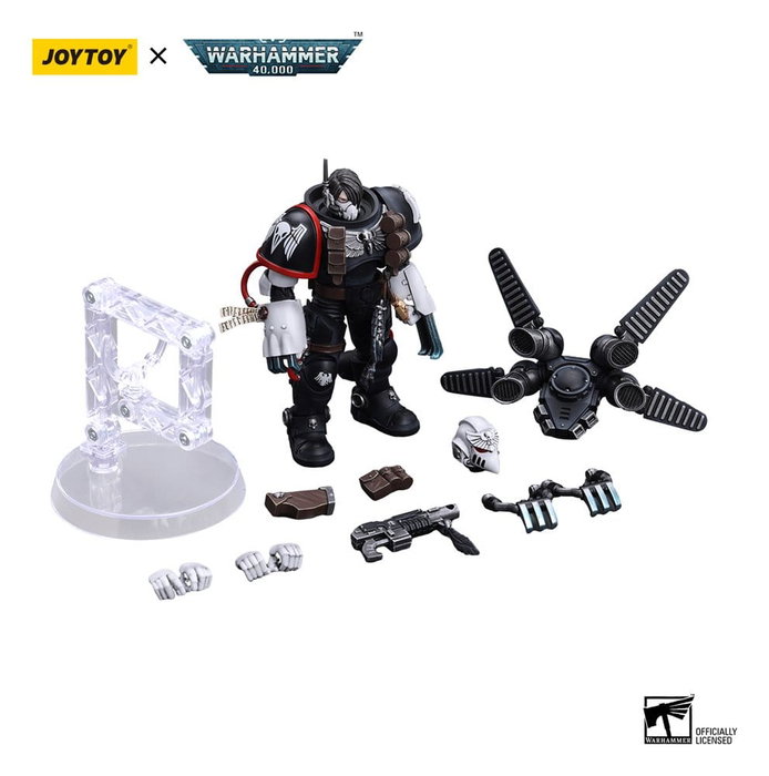 Joy Toy Warhammer 40,000 Raven Guard Chapter Master Kayvaan Shrike 12 cm