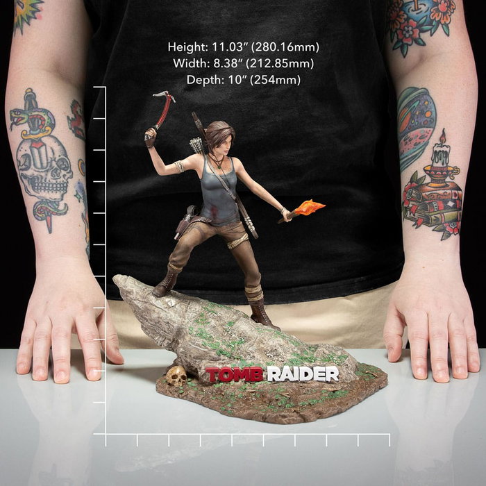 Tomb Raider Estatua PVC Lara Croft Survivor Era 33 cm