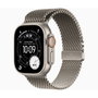 Apple Watch Ultra 3 Titanium Cellular 49mm Natur (Milanaise Titan natur) Large