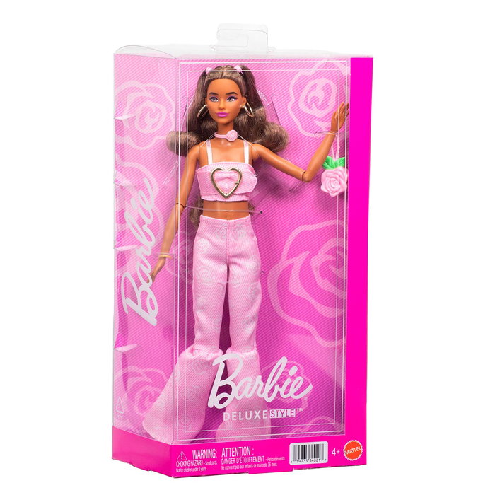 Barbie Muñeca Deluxe Vaqueros Acampanados Jjn72