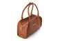 Lucky Bees Bolsa de Hombro Amelia Color Tan Cuero de Polivinilo 28x11x16 cm