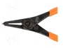 BAHCO Alicate para anillos exteriores de 3-10 mm, recto