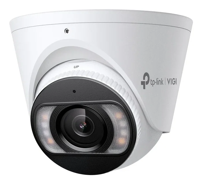 TP-Link VIGI S445 Cámara IP Seguridad Exterior Torreta 4MP Full Color 24/7, Detección Personas/Vehículos, Audio Bidireccional, Visión Nocturna, IP67, H.265+, 4mm, PoE
