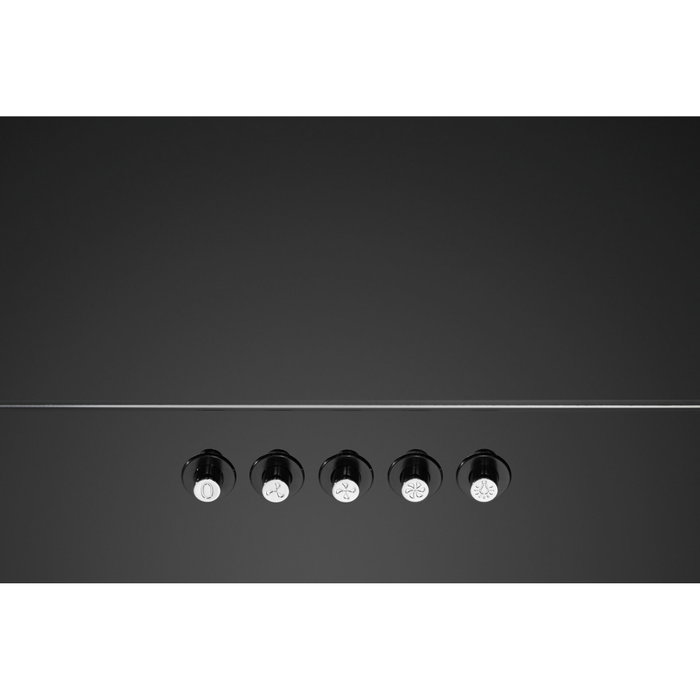 Bomann DU 7607 G campana extractora vertical negra