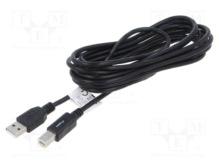LANBERG Cable USB 2.0 de USB A a USB B, 1,8m, Negro LANBERG Cable USB 2.0 de USB A a USB B, 1,8m, Negro