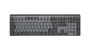 Logitech MX Mechanical - Teclado inalámbrico RF + Bluetooth, retroiluminación LED blanca, interruptores táctiles, QWERTY Nórdico, grafito - Ref. 920-010753