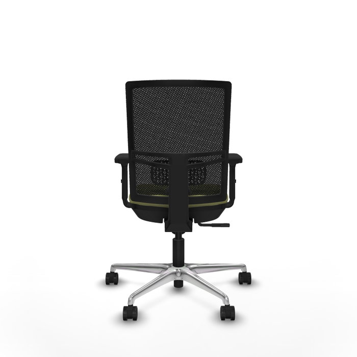 PIQUERAS Y CRESPO Silla de oficina Yunquera con mecanismo Sincro, Verde oliva y Negro PIQUERAS Y CRESPO Silla de oficina Yunquera con mecanismo Sincro, Verde oliva y Negro