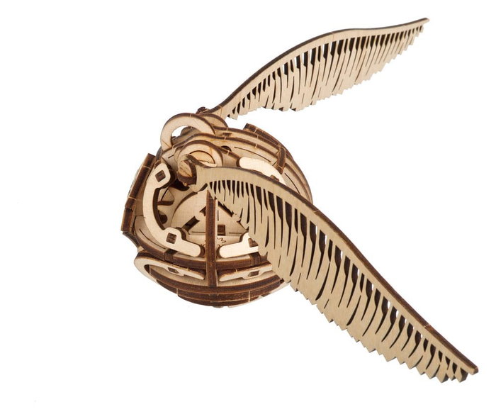 Ugears Harry Potter Maqueta de madera Snitch Dorada DIY Ugears Harry Potter Maqueta de madera Snitch Dorada DIY