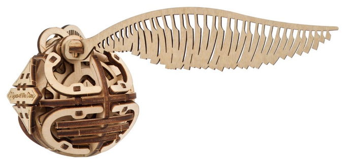 Ugears Harry Potter Maqueta de madera Snitch Dorada DIY Ugears Harry Potter Maqueta de madera Snitch Dorada DIY