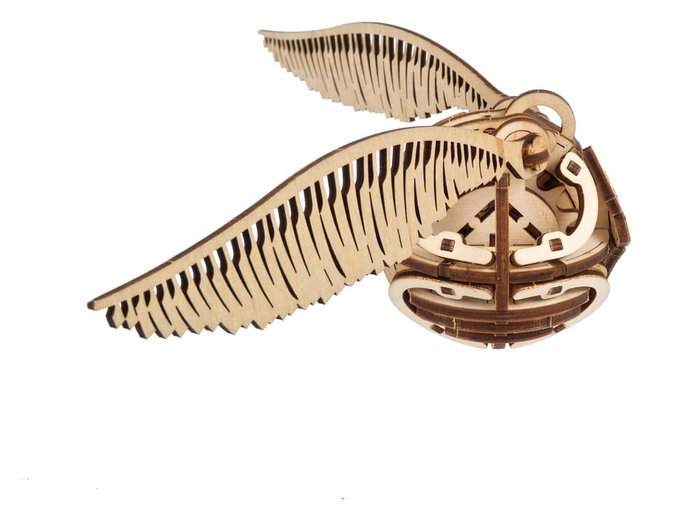 Ugears Harry Potter Maqueta de madera Snitch Dorada DIY Ugears Harry Potter Maqueta de madera Snitch Dorada DIY