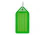 Q-connect Llavero portaetiquetas Premium, color verde, caja de 40 unidades