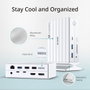 D-Link DUF-E01/E Estación de conexión Thunderbolt 4 14 en 1 Blanco