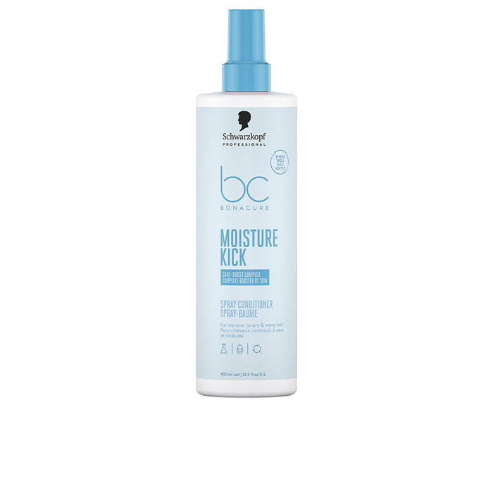 Schwarzkopf BC MOISTURE KICK Spray Acondicionador 400 ml (Reacondicionado)平衡 Schwarzkopf BC MOISTURE KICK Spray Acondicionador 400 ml (Reacondicionado)平衡