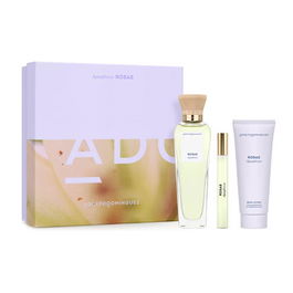 Adolfo Dominguez Agua Fresca de Rosas Eau de Toilette 120ml Vaporizador + Loción Corporal Perfumada 75ml + Miniatura 10ml
