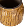 Macetero Mostaza Cerámica Decoración 14 X 14 X 13 cm (Set de 2)