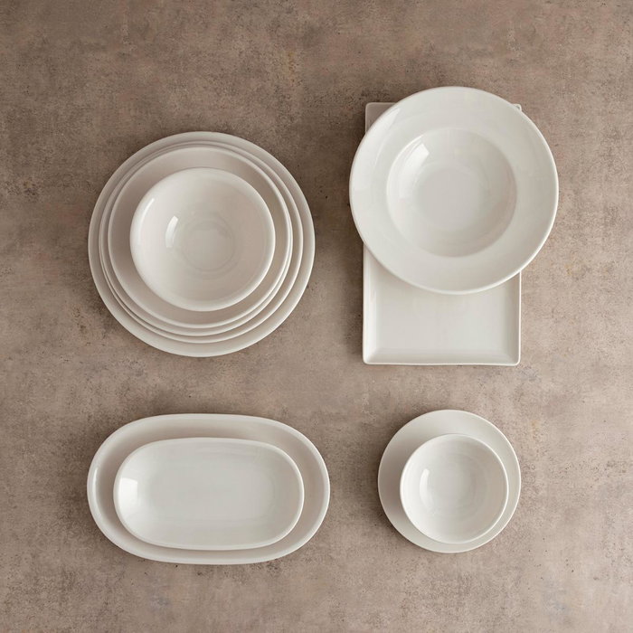 Bidasoa Plato Pasta Porcelana Serenity Hydrozero Blanco 30 cm (6 Unidades)bu Bidasoa Plato Pasta Porcelana Serenity Hydrozero Blanco 30 cm (6 Unidades)bu
