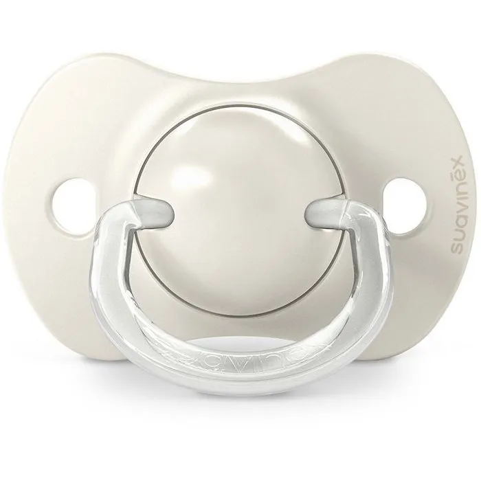 Suavinex SUA8426420904292 Birdies Juego de 2 Chupetes Simétricos SX Pro para 6 a 18 Meses - Beige