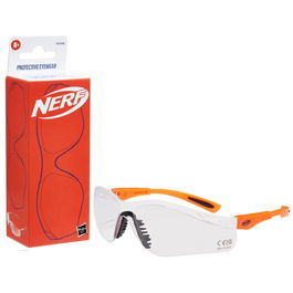 Hasbro Gafas Protectoras Nerf F5749 para Niños +8 Años Ajustables y Seguras para Batallas