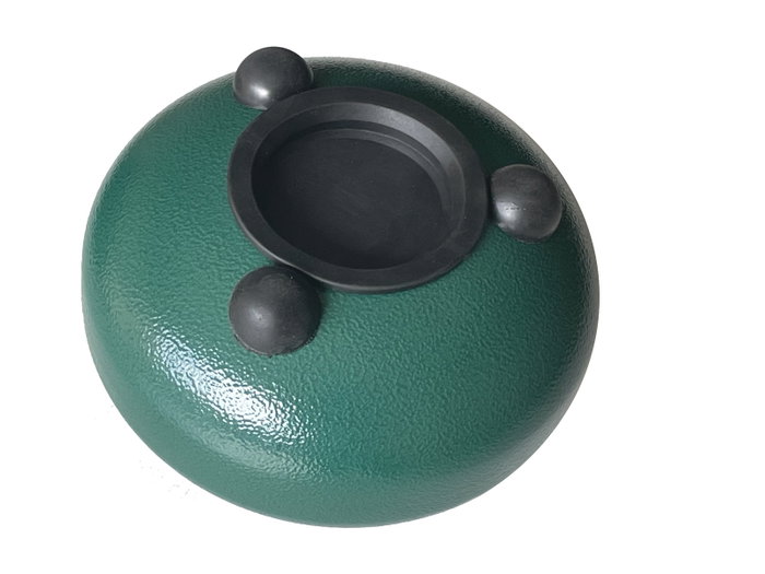 Ritmo Mini Tongue Drum Lotus Display 8 Notas Verde 6”