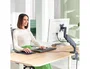 Leitz Brazo para monitor Ergo Space Saving Gris oscuro
